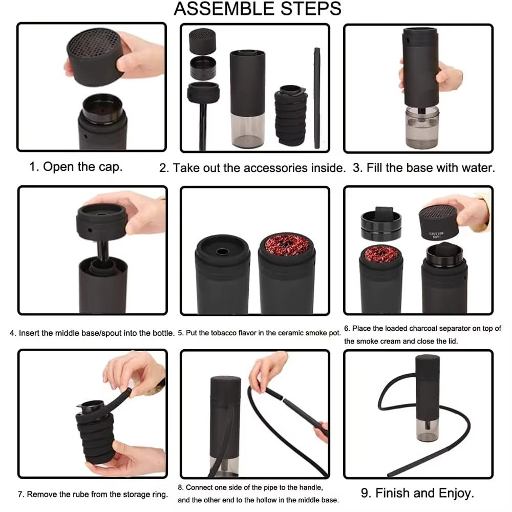 Portable Travel Hookah